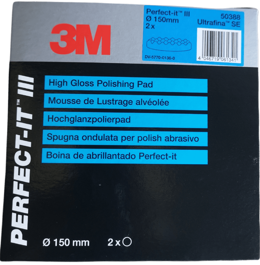 3M Perfect-It Ultrafina Polishing Pad Blue (150mm) – North Star Supplies