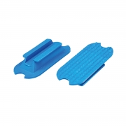 COTTAGE CRAFT STIRRUP TREADS FILLIS BLUE  4″ (100mm)
