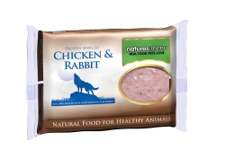 Natures Menu Chicken & Rabbit Frozen Blocks 400g