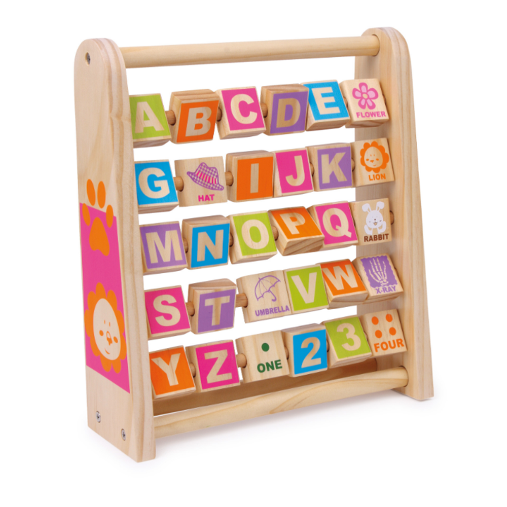 Learn ABCs Wooden Blocks Board (Gives 2 meals)