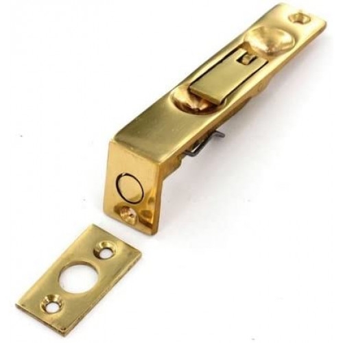 Golden Grace Brass Flush Bolt 100mm – Gold – My Door Handles