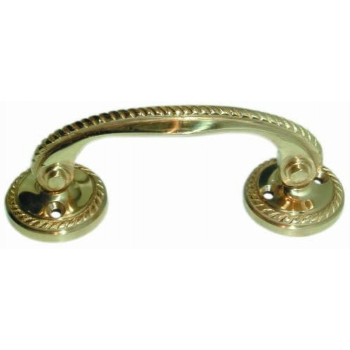 Georgian Bow Handle Brass 5-inch (Pack Of 1) (U-G1512) – My Door Handles