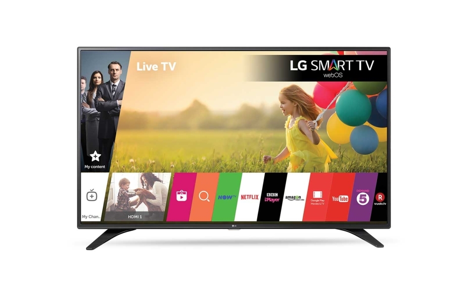 LG 43LH604V 43” Full HD 1080p Smart TV with Wifi & WebOS & Freeview HD – Yellow Electronics