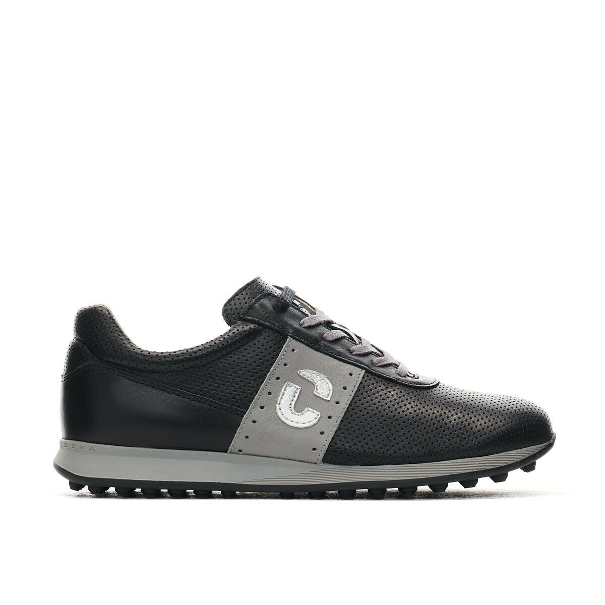 Duca Del Cosma Men’s Belair Dimple Golf Shoes – Black 41 – Get That Brand