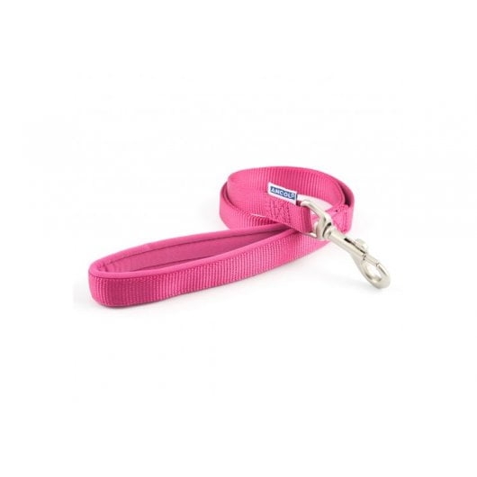 Ancol Heritage Viva Padded Lead -Raspberry Pink -12mm x 1Mtr – Fur2Feather Pet Supplies