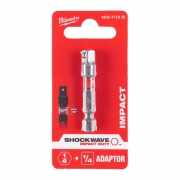 Milwaukee ADAPTER ShW1/4Hex-1/4Sq