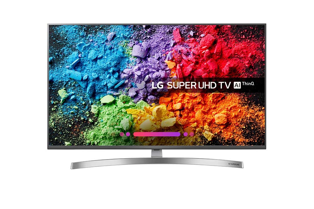 LG 49SK8100 49” Super UHD 4K Smart HDR TV with Wifi & WebOS & Freeview/ Freesat – Yellow Electronics