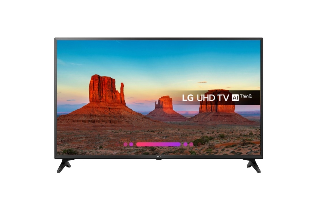 LG 49UK6200 49” Ultra HD 4K Smart HDR TV with Wifi & WebOS & Freeview HD – Yellow Electronics