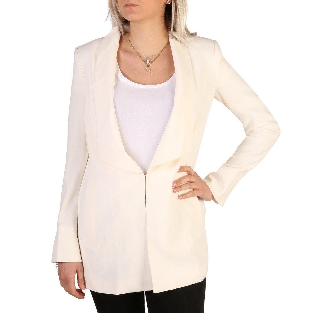 Guess Womens Lined White Blazer – 72G203_8309Z – White – 42 – JC Brandz