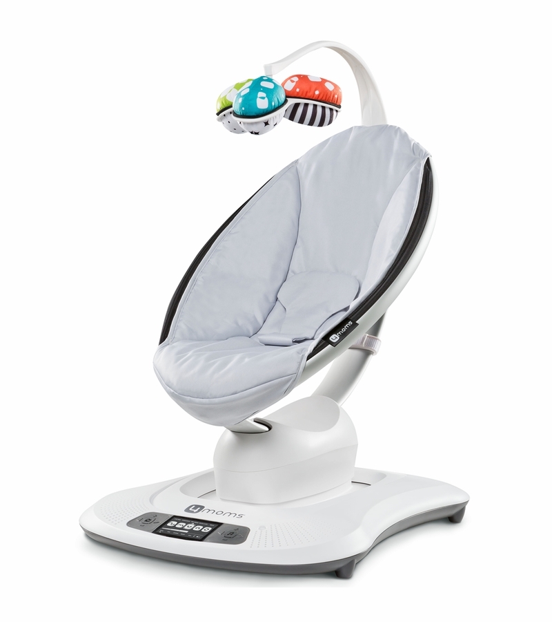 Mamaroo – 4 Moms Classic – Grey – Soft Fabric / Plastic