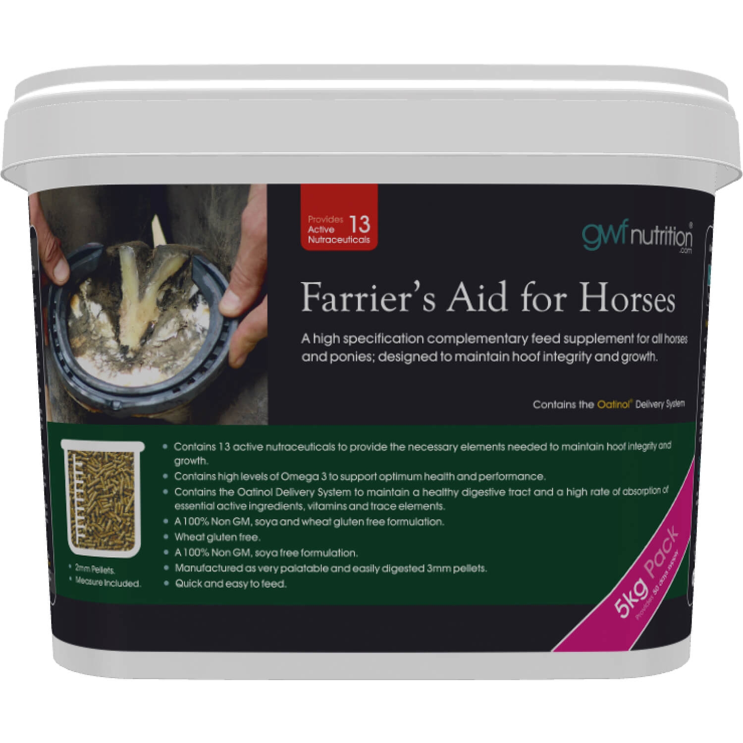 GWF FARRIERS AID FOR HORSES  5 KG