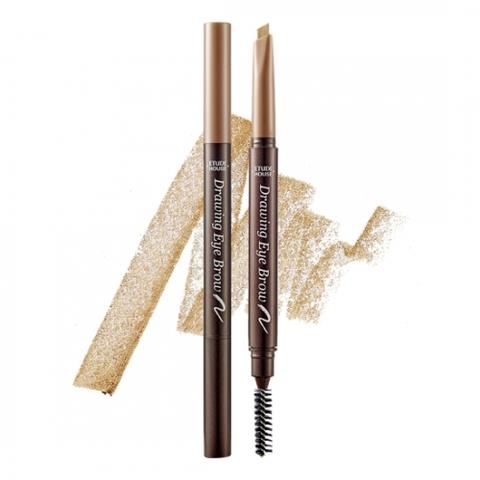 ETUDE HOUSE Drawing Eye Brow (5 colours) 07 Light Brown – Brow Pencil – Skin Cupid
