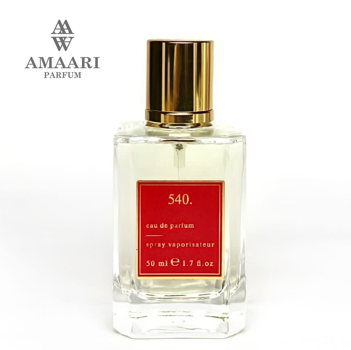 540 – Alternative to Baccarat Rouge 540 – (50ml Eau de Parfum) – Amaari Parfum