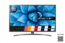 LG 55UN74006LB 55” UHD 4K Smart HDR AI TV with Wifi & WebOs & Freeview/ Freesat – Yellow Electronics