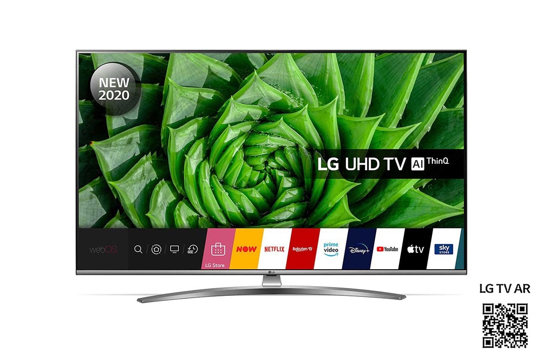 LG 55UN81006LB 55” UHD 4K Smart HDR AI TV with Wifi & WebOS & Freeview/ Freesat – Yellow Electronics