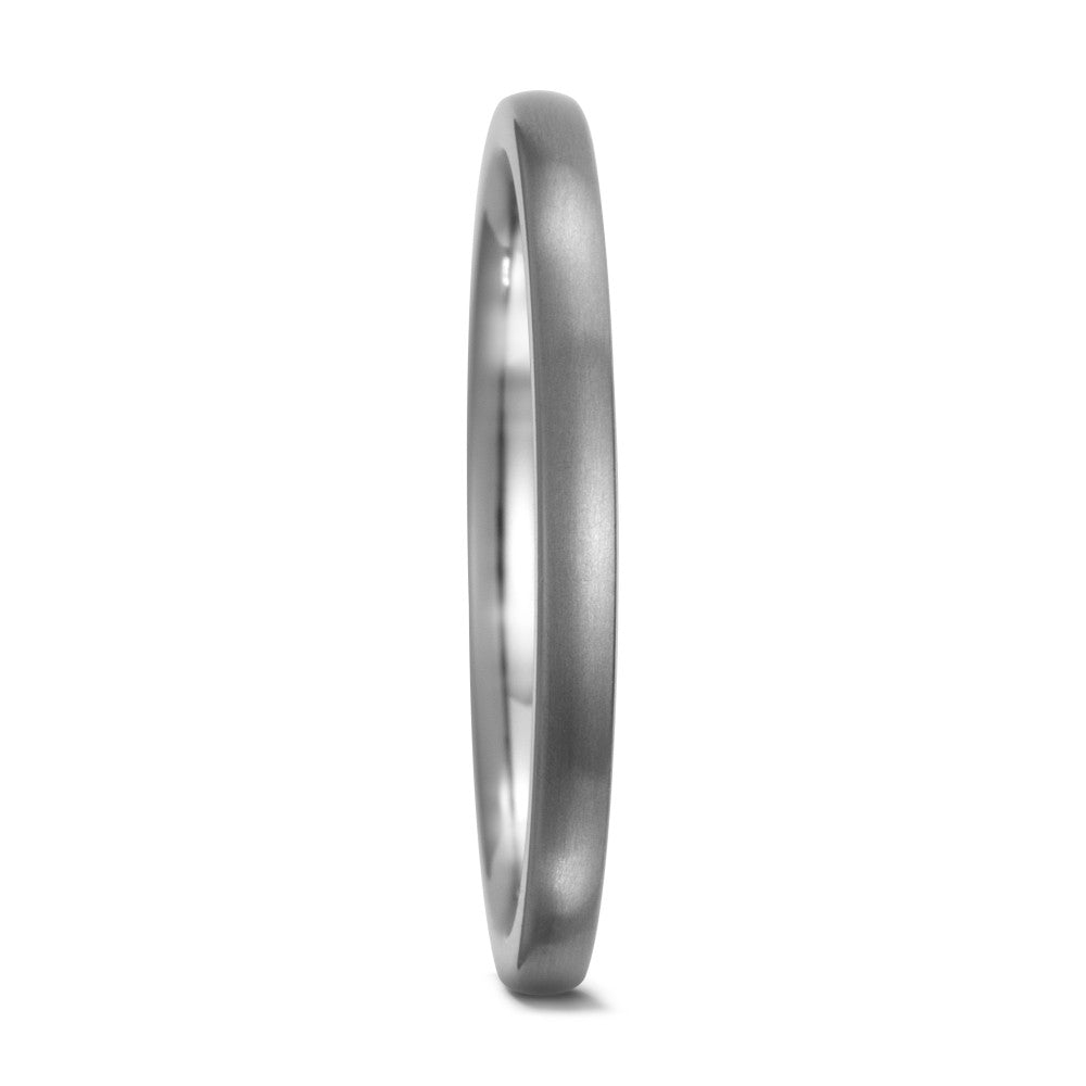 Slim Titanium Wedding Ring 2mm in Brushed or Polished J1/2 (EU 49) / Polished – Anthony Alferev