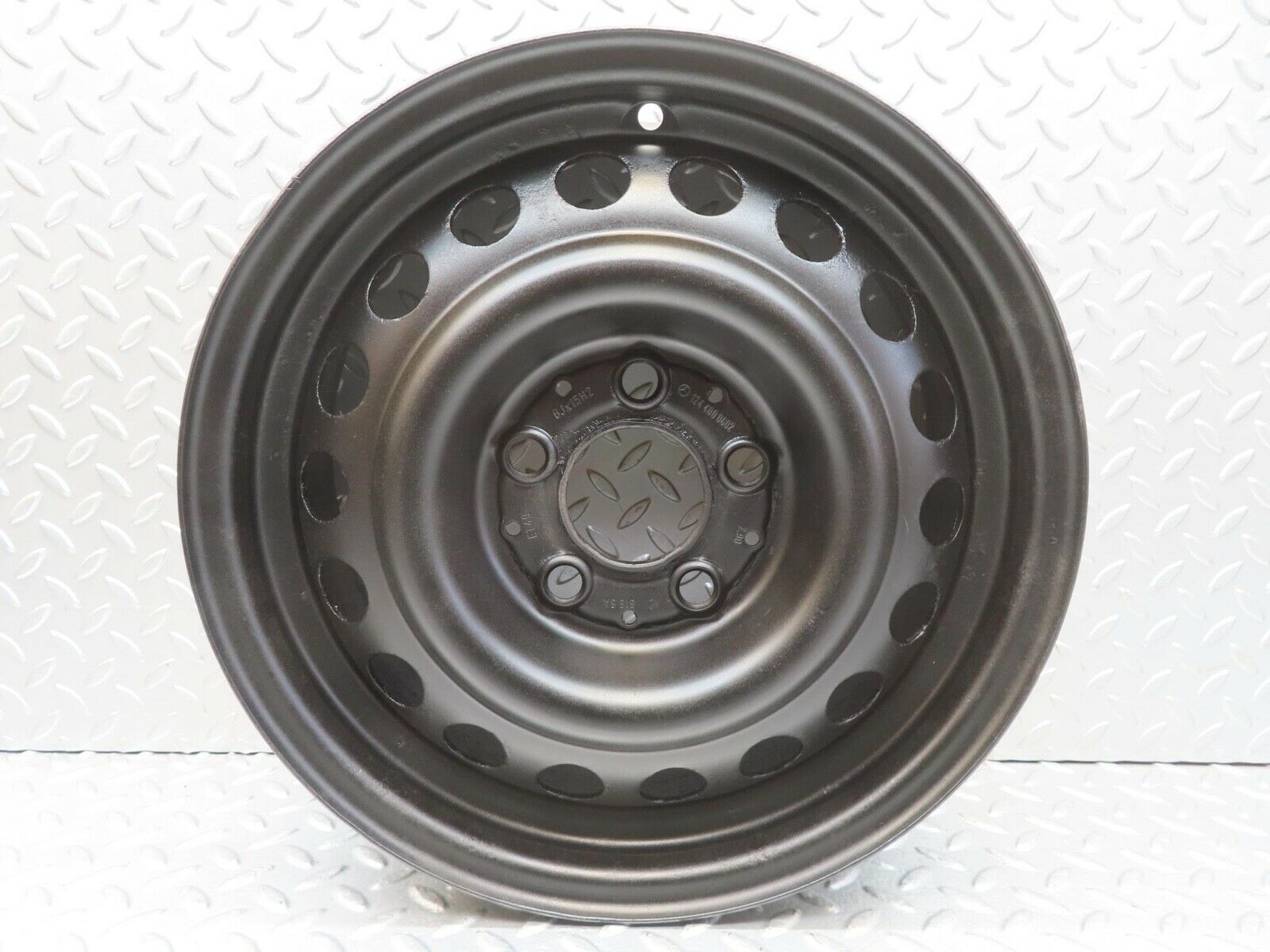 13245 Mercedes-Benz Steel Wheel 6Jx15H2 ET49 5×112 1244000602 – Classic Mercedes Parts
