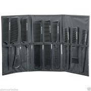 DMI 9 Piece CarboFlex Carbon Comb Set With Carry Case
