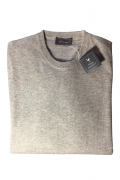 Crew Neck Cashmere Jersey XXL / Mid Beige by Pink Avocet