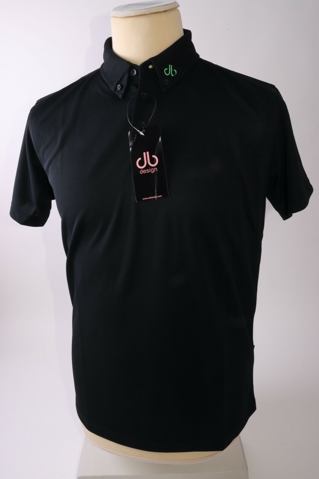 Druh Mens Polo Shirt – Black – Get That Brand