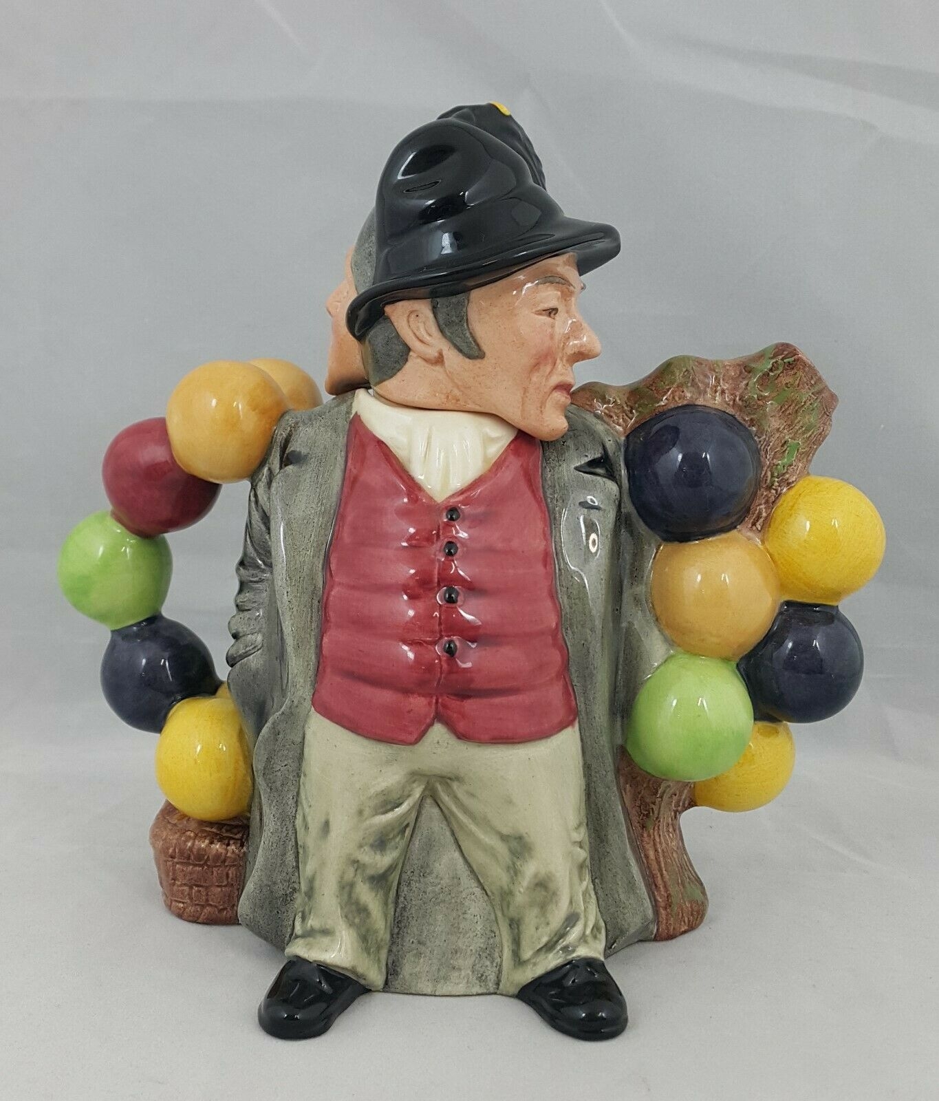 Royal Doulton Teapot Balloon Man and Woman D7171 – Signed – Amazing Antiques Etc. – Amazing Antiques