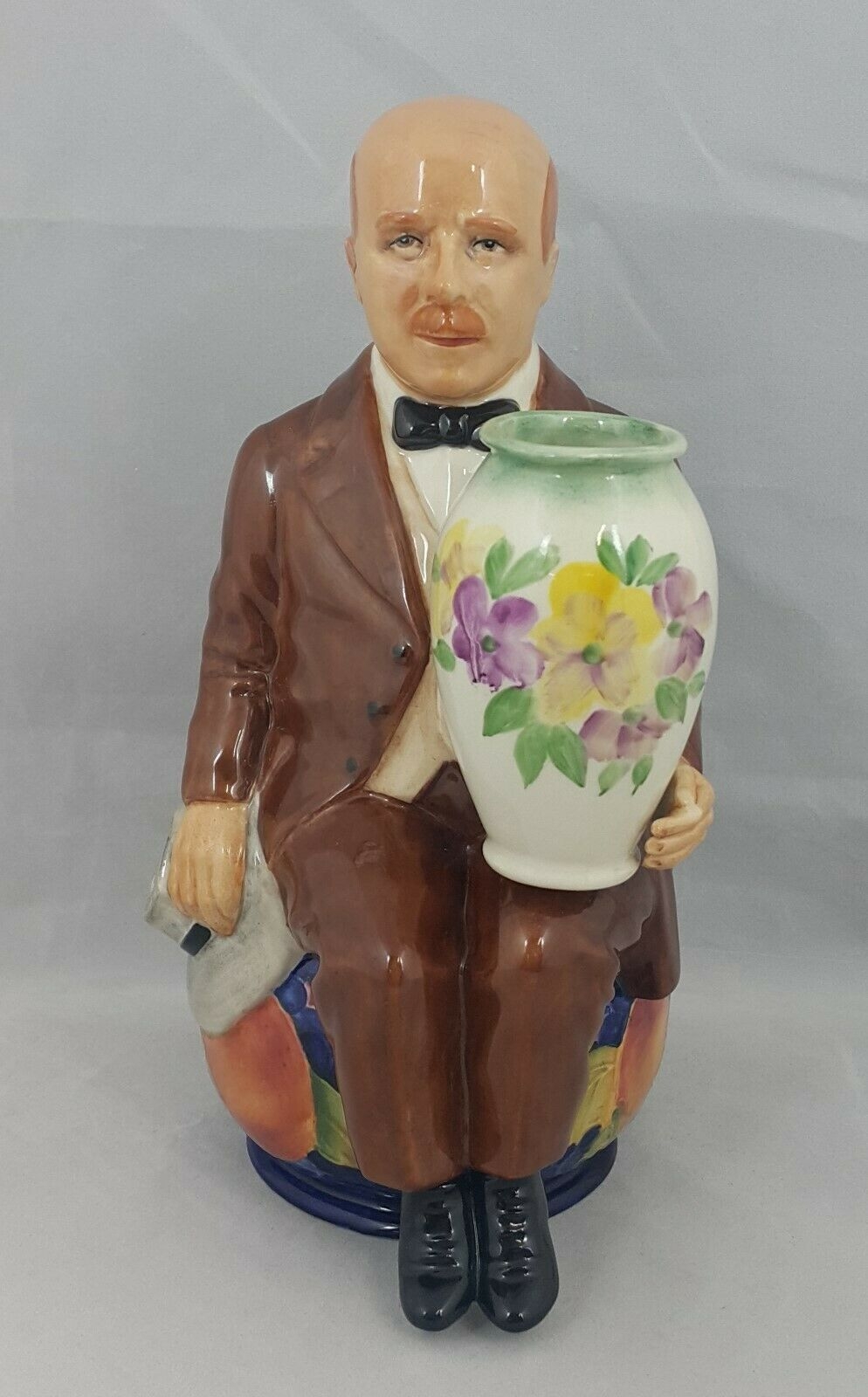 Kevin Francis Character Jug William Moorcroft, Marked by Victoria B – Restored – Amazing Antiques Etc. – Amazing Antiques