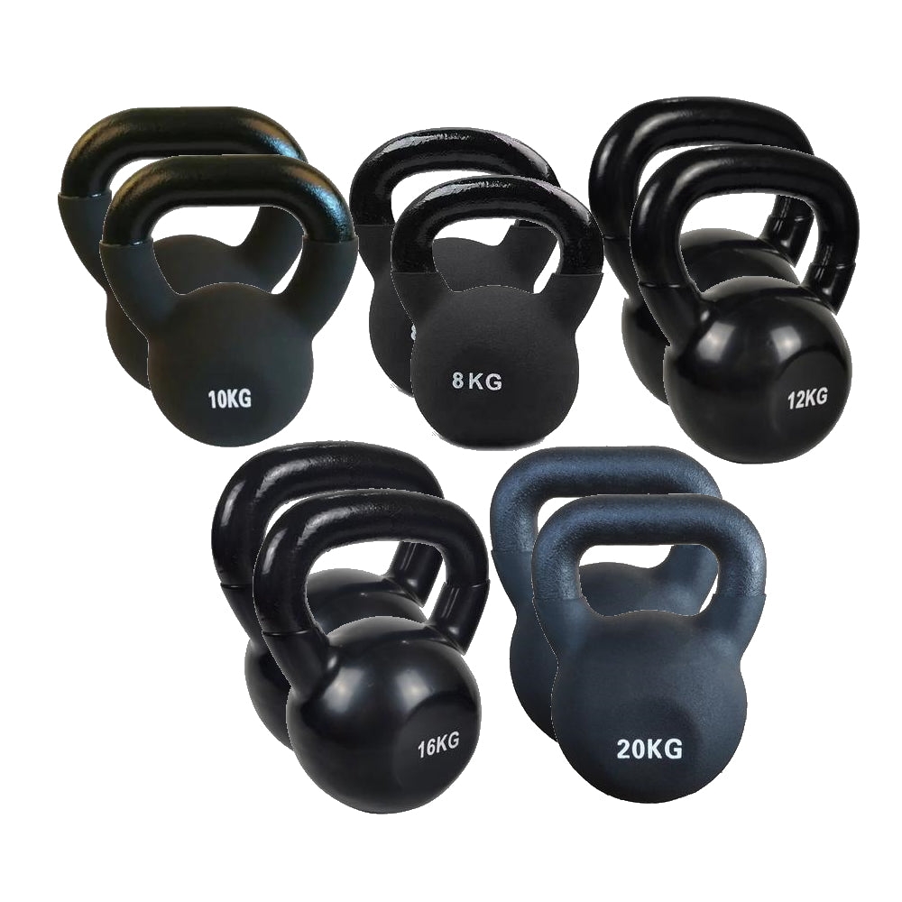 2 Sets of Cast Iron Kettlebells | Fitness Equipment Dublin