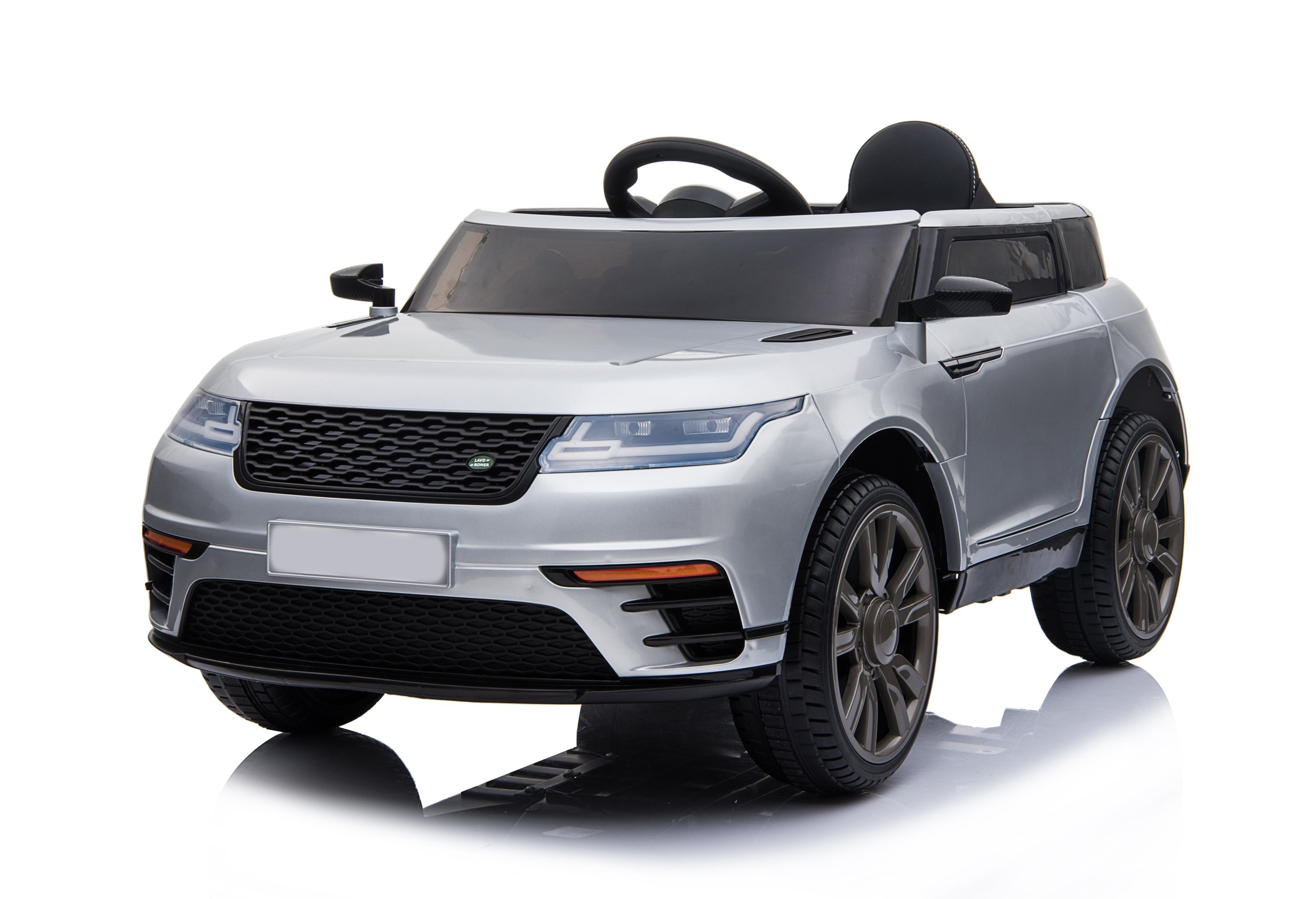 Range Rover Velar Style 12V Kids Electric Ride On – Metallic Silver