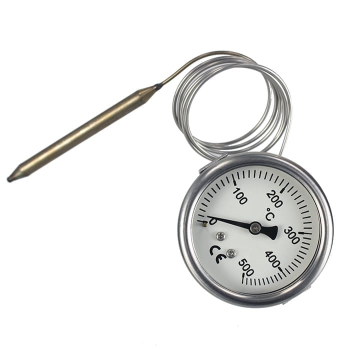 Dial Thermometer range: 0-500C – 60mm 500C – Under Control LTD