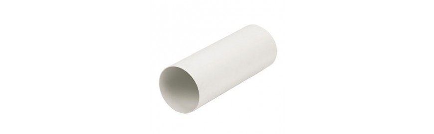 Plastic Duct Tube 2m Length – Ventilation System Parts – Easy Hvac