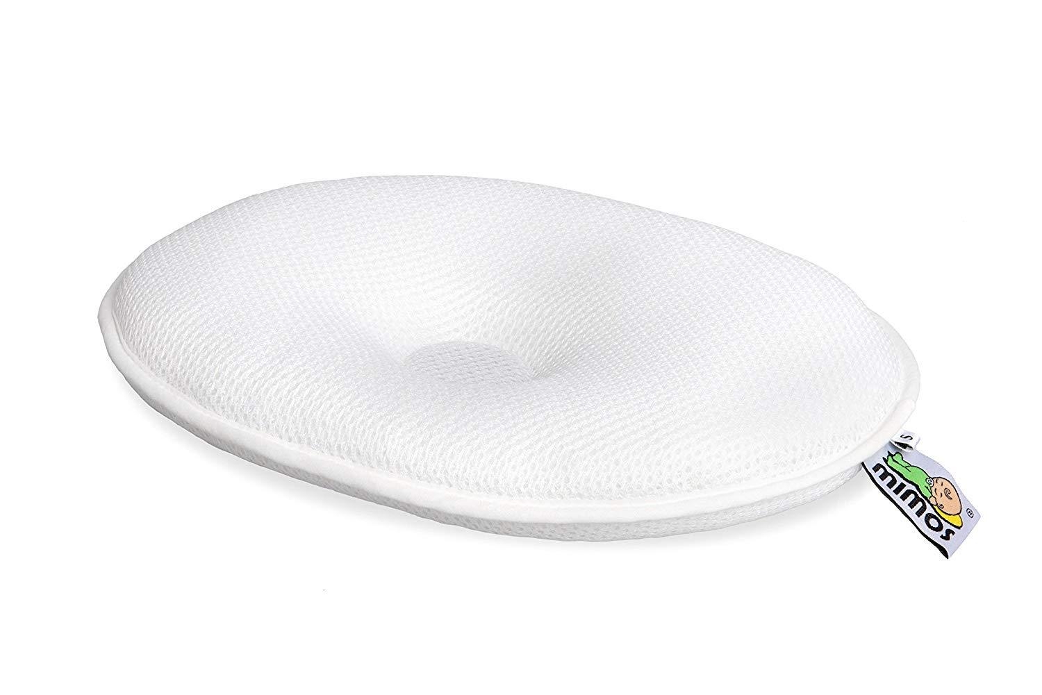 MIMOS® Baby Pillow for Baby Flat Head Syndrome (Plagiocephaly) – Airflow Safe Medical Baby Pillow S