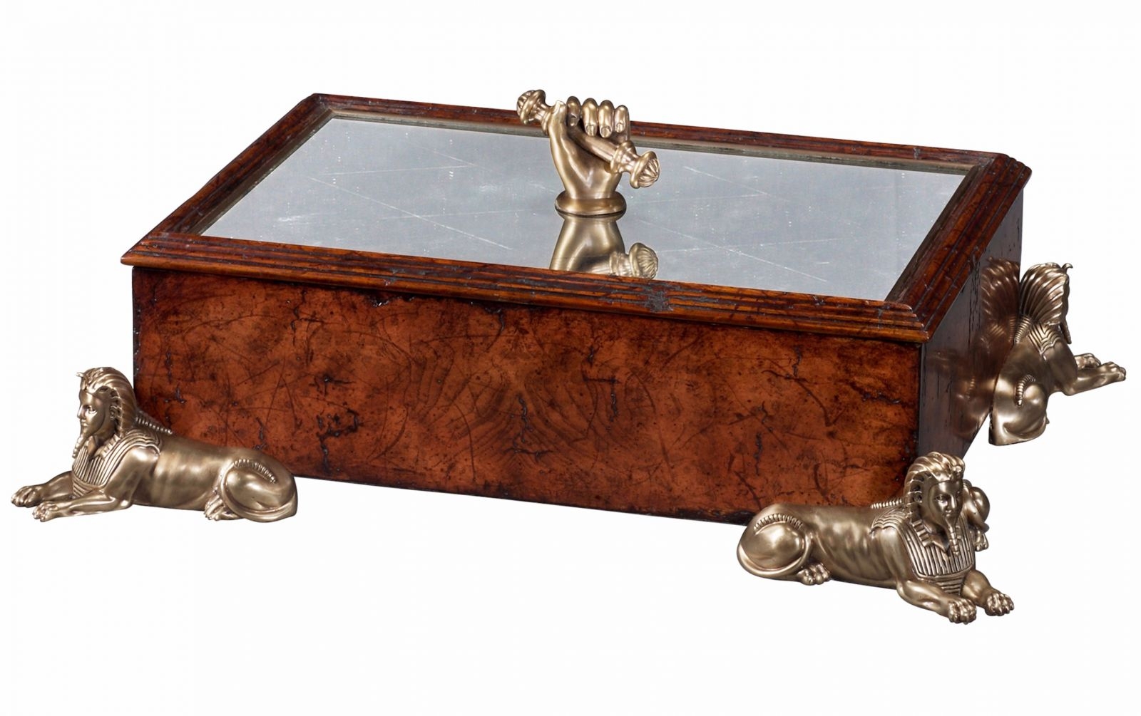 Theodore Alexander Empire style sphinx box