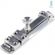 Golden Grace Door Bolt in Polished Chrome Finish 100mm (4 – My Door Handles