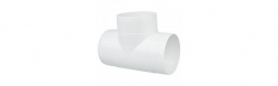 Plastic Equal Tee – Ventilation System Parts – Easy Hvac