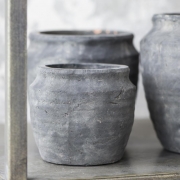 Athens Grooved Clay Pot – Ib Laursen