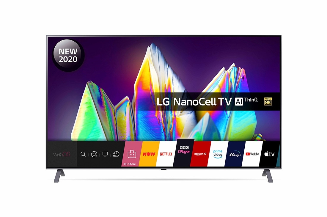 LG 65NANO996NA 65” 8K Nanocell Smart HDR AI TV Wifi WebOS Freeview/ Freesat – Yellow Electronics