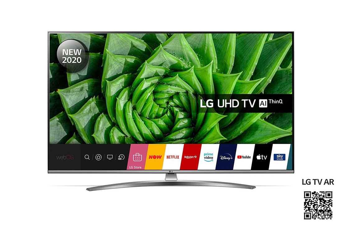 LG 65UN81006LB 65” UHD 4K Smart HDR AI TV with Wifi & WebOS & Freeview/ Freesat – Yellow Electronics