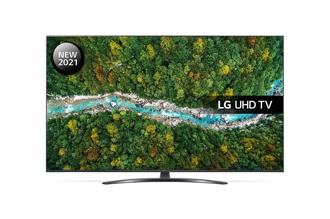 LG 65UP78006LB 65” UHD 4K Smart HDR AI TV with Wifi & WebOS & Freeview/ Freesat – Yellow Electronics