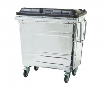 660L Steel Wheelie Bin – Steel