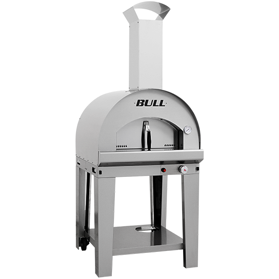 BULL Gas Pizza Oven – With Cart / Large – Outdoor Pizza Oven – Forno Boutique
