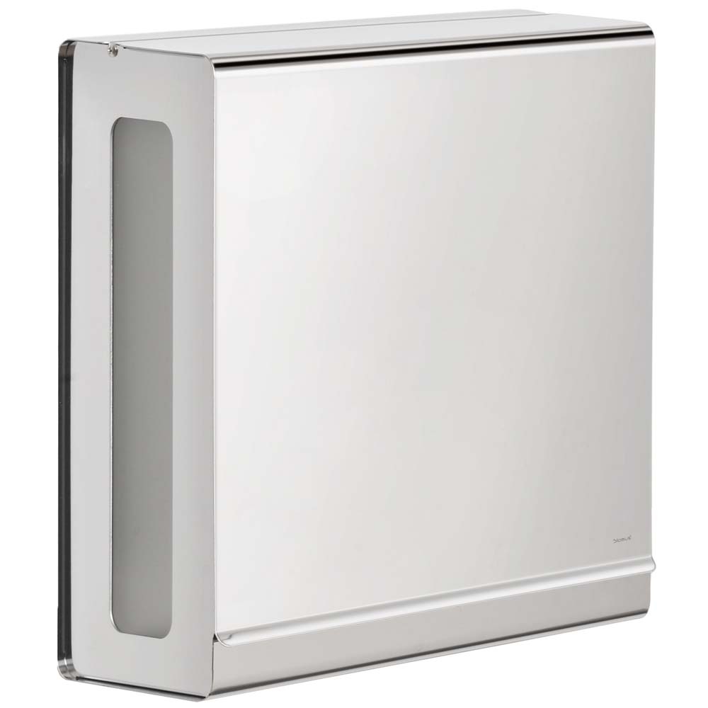 Blomus – Nexio Paper Towel Dispenser – Polished Stainless Steel – Polished – Polished Stainless Steel – 27cm x 13cm x 30cm