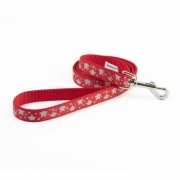 Ancol Indulgence Nylon Lead Reflective Stars – Red 19mm x1mtr – Fur2Feather Pet Supplies