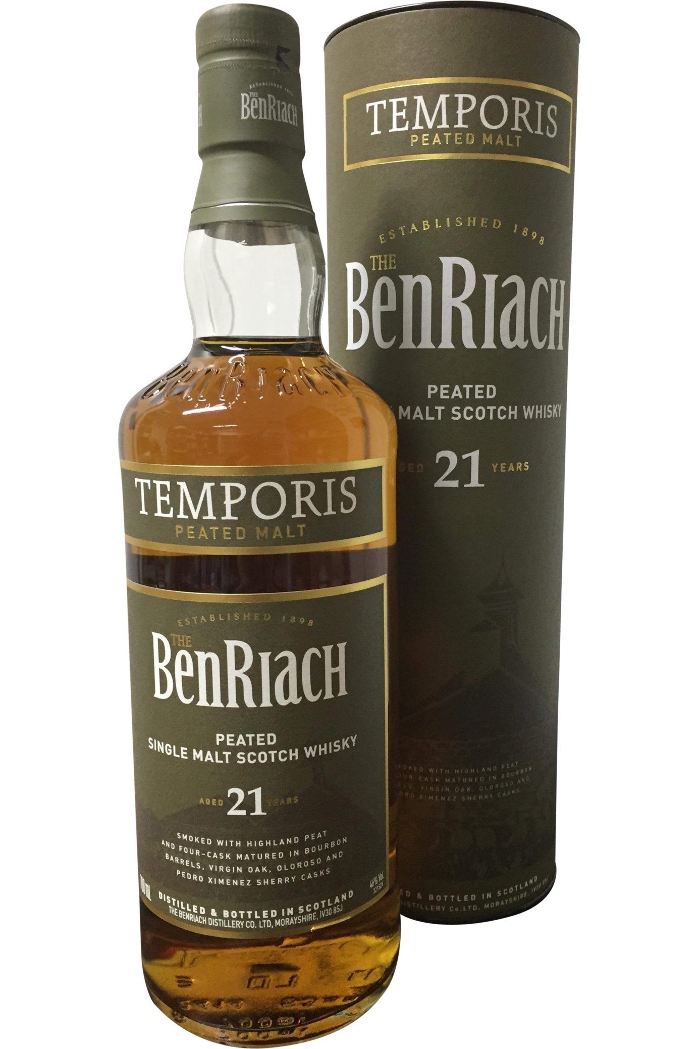 Benriach 21 Year Old Temporis Peated | 46% 700ml