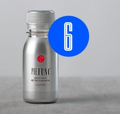 Prefunc – Herbal Tea Shots – Box Of 6 Packs – 9 Bottles – 60 ml – Vegan – GMO Free