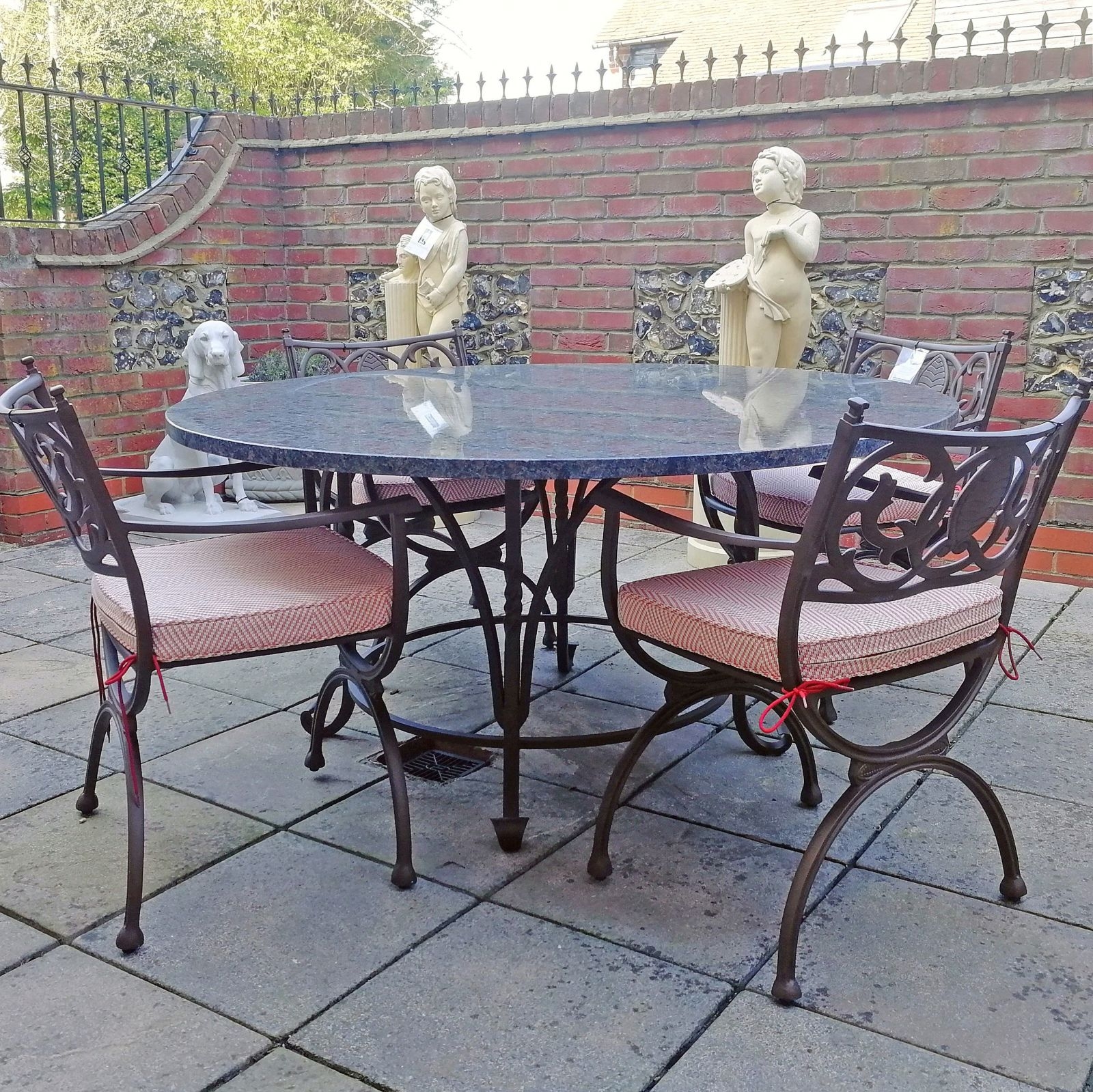 Bespoke granite outdoor tables made to order