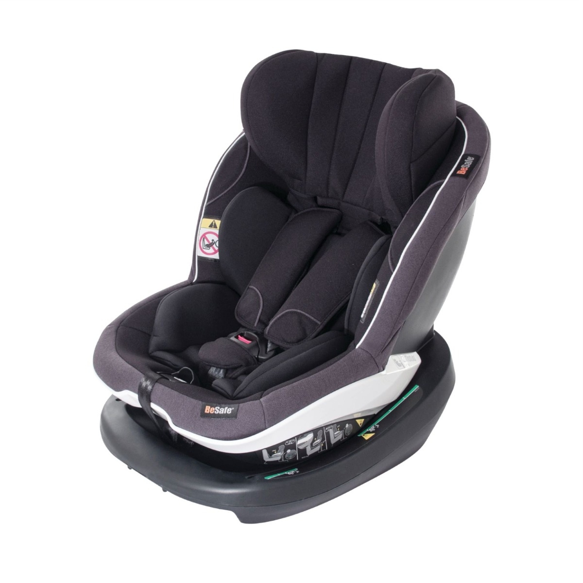 Be Safe – Izi Modular I-Size – Black / Grey – Fabric / Plastic / Aluminium