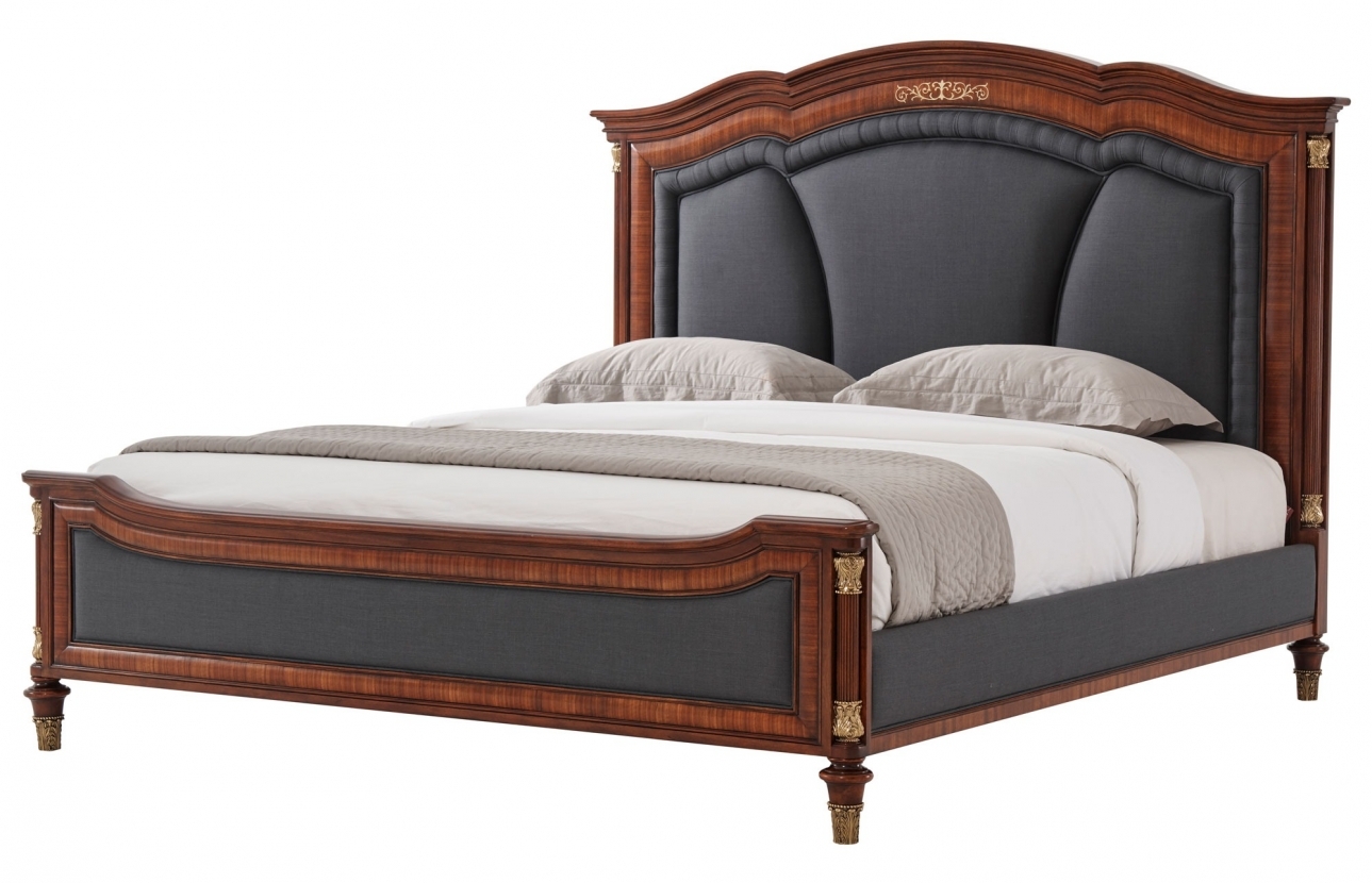 Theodore Alexander Hand-Made Solid Mahogany Super King bed