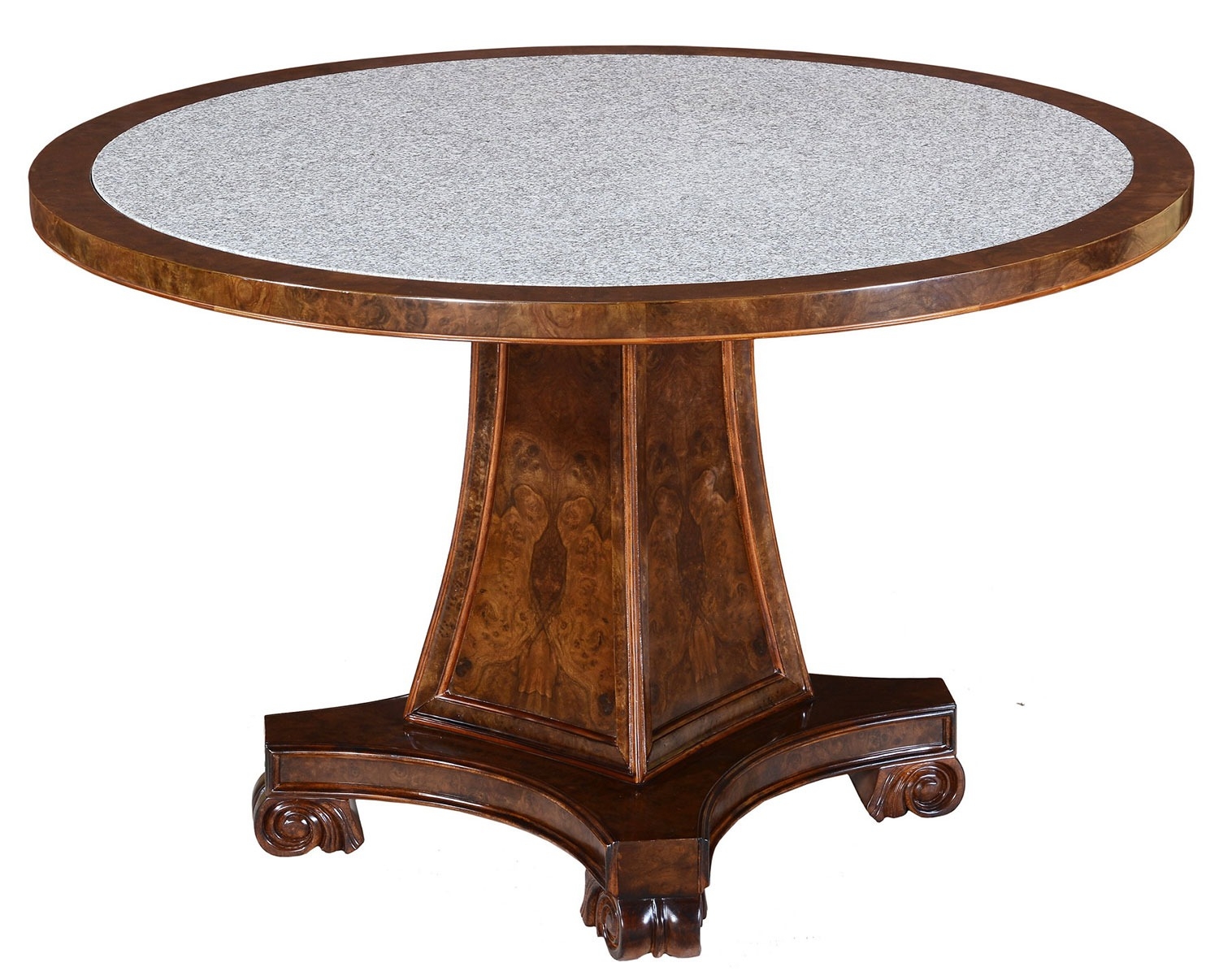 Robert Adam style round dining table
