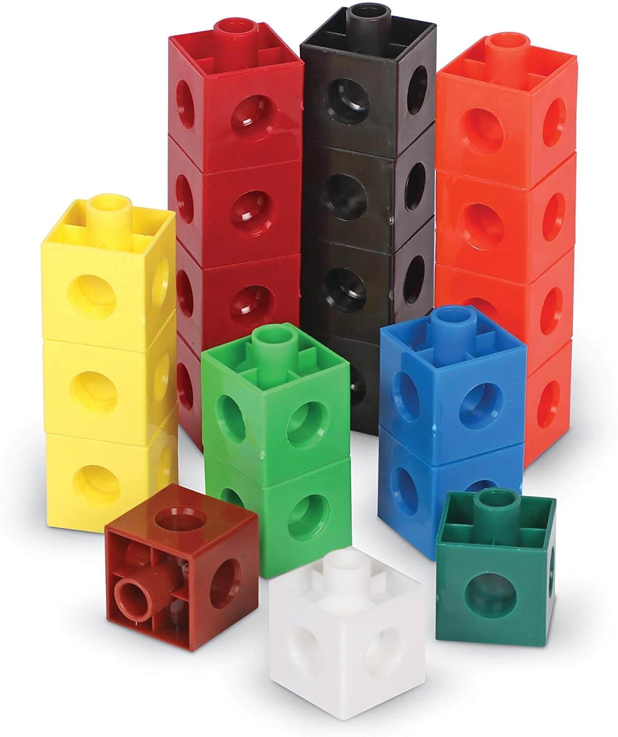 LR Maths Snap Cubes – Vocational/ Learning Toys For Children Aged 3-8 Years