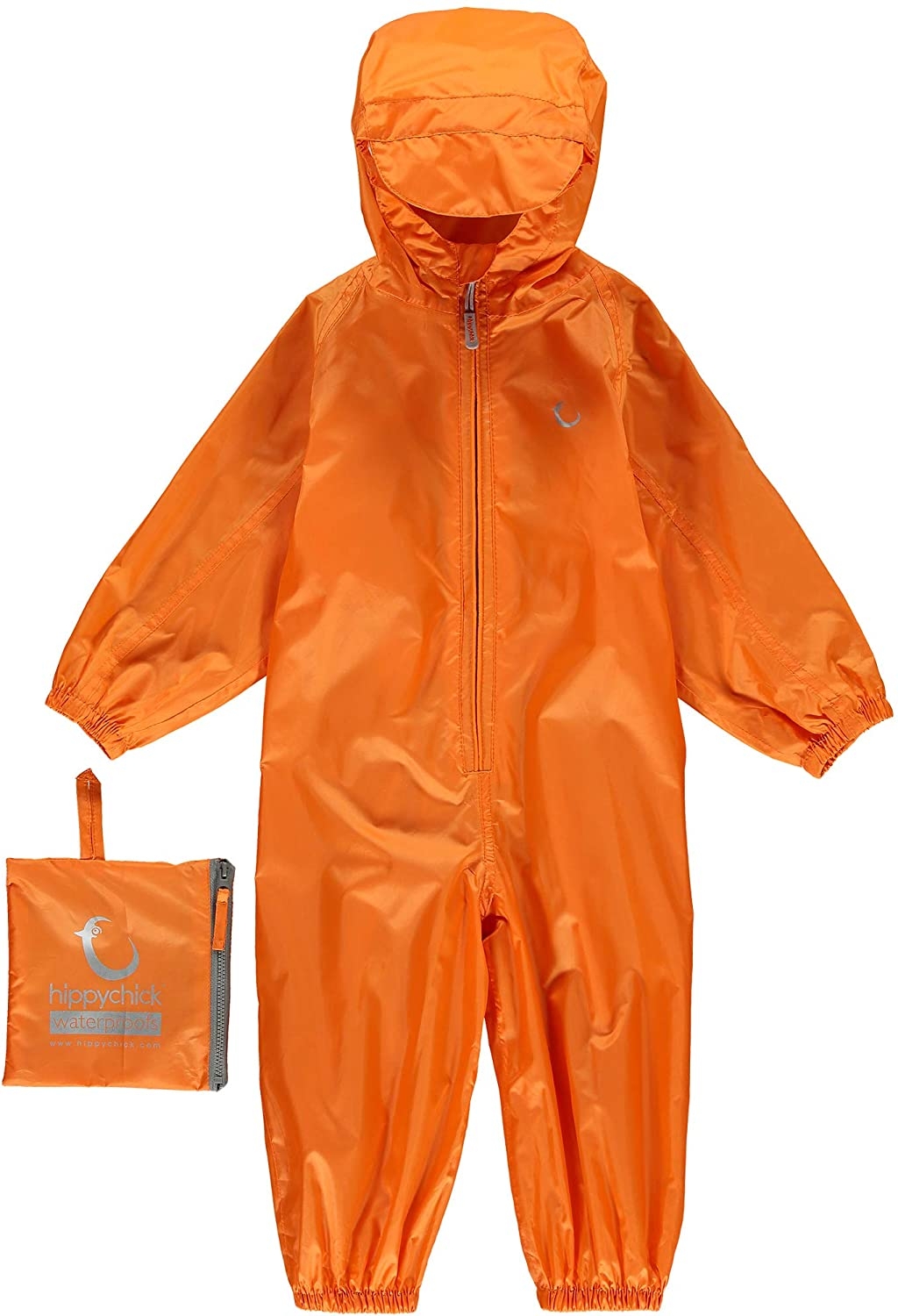 Hippychick Water Resistant Suit 1-7 years Mandarin orange / 2-3 years – Children’s Learning & Vocational Sensory Toys, Aged 0-8 Years